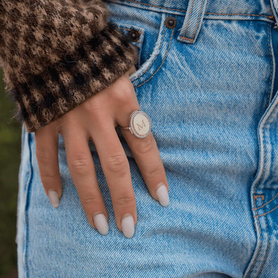 Bague L'intime, Photo & Gravure