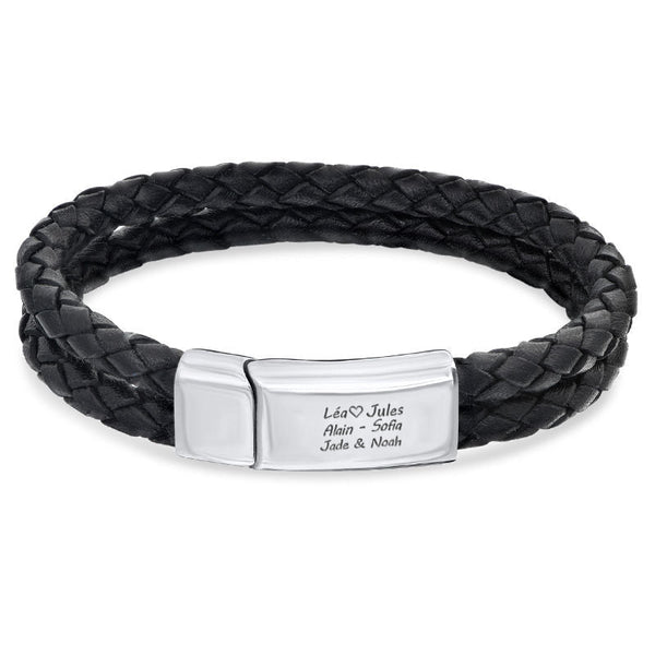 Bracelet Cuir Personnalisé Pour Homme