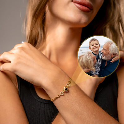 Bracelet Photo Coeur