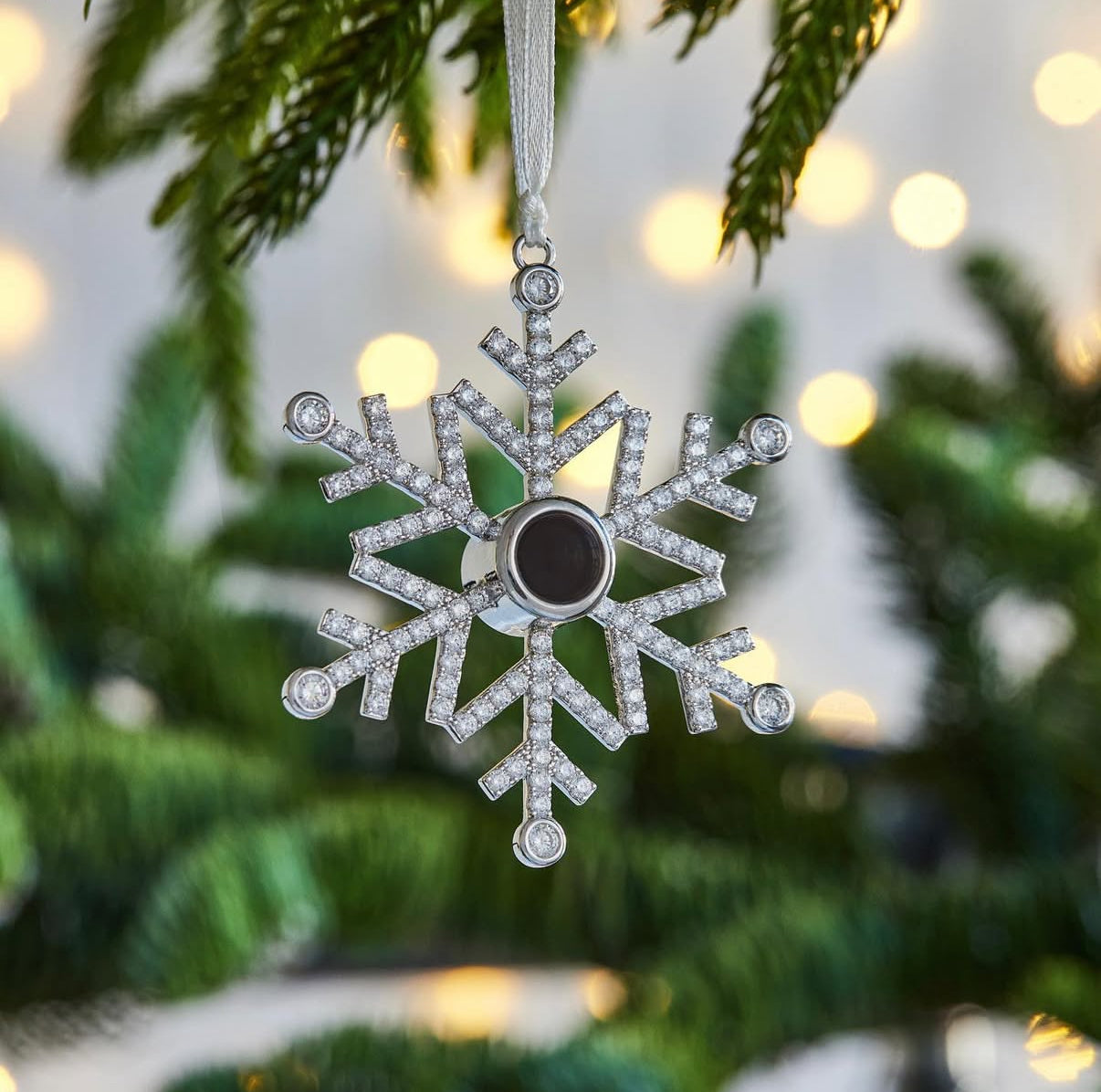 Ornement photo personnalisé