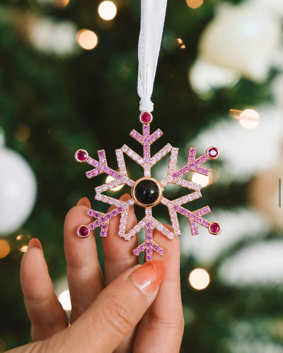 Ornement photo personnalisé