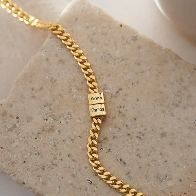 Collier Homme Gravé  Lien de Vie