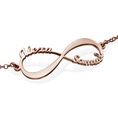 Personalized Infinity Love Bracelet
