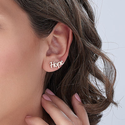 "Love yourself" earrings